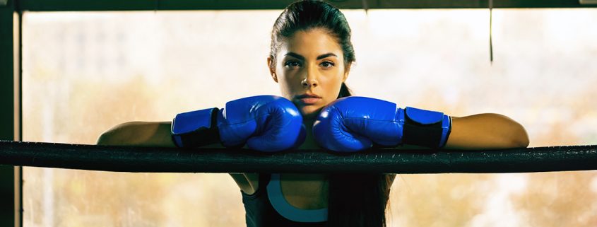 Girl Boxing